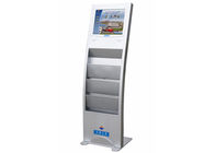 Advertising Display LCD Digital Signage with Brochure Holder FCC / CE / RoHS