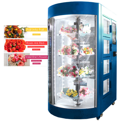 Fleur fraîche vendant l'écran tactile de refroidissement Smart de la livraison de la machine 120V de casier