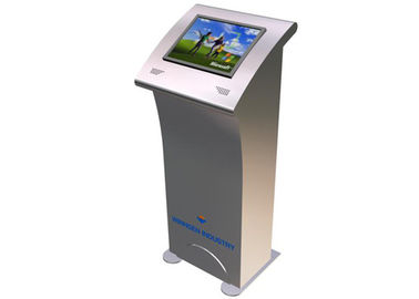 Dispositif public de kiosque d'écran tactile d'affichage à cristaux liquides d'informations touristiques pour la station de train/parc