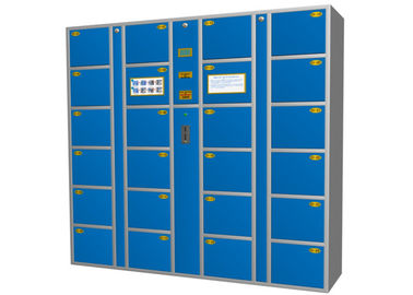 Solution commerciale électronique de casiers de supermarché de stockage de code automatique de Pin pour le stockage commode public