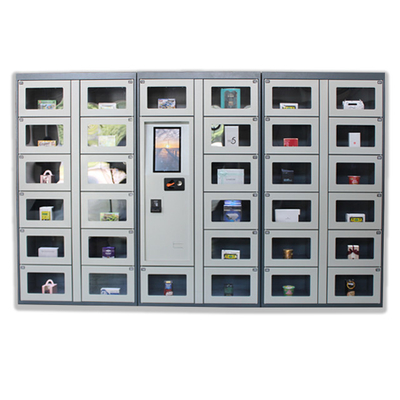 Distributeur automatique automatique de fleur de mail d'hôpital avec le système réfrigéré d'humidification d'étagère transparente