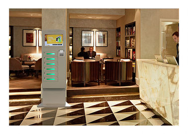 Service de étiquetage d'individu de stations de charge de téléphone portable de WIFI d'écran tactile pour le club de restaurant de café de barre de casino