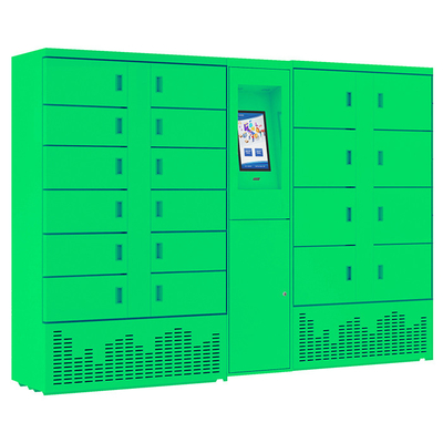 Frais électronique futé de colis de casiers réfrigérés extérieurs de la livraison avec la porte étroite automatique