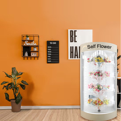 Cadeau automatique de bouquet de distributeur automatique de fleur d'écran tactile de Winnsen combiné