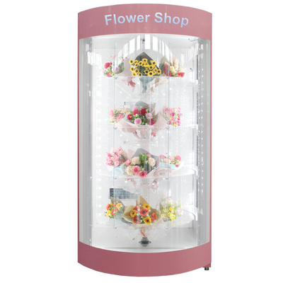 24 heures de fleuriste extérieur Vending Machine de fleur avec la fonction de liquide réfrigérant