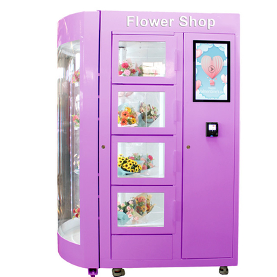 Distributeur automatique automatique de refroidissement intelligent de fleur 120V avec la grande capacité