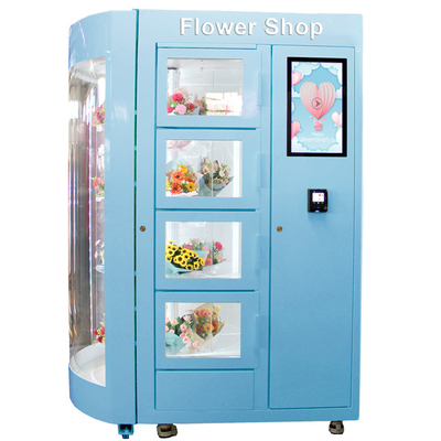 Les bouquets de l'hôpital 60HZ fleurissent le distributeur automatique 19 pouces avec la température réglable