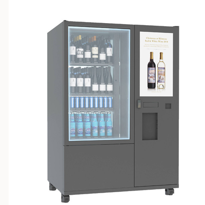 Distributeur automatique de vin de l'alcool SRI de bière d'ascenseur avec la vérification d'âge pour l'adulte