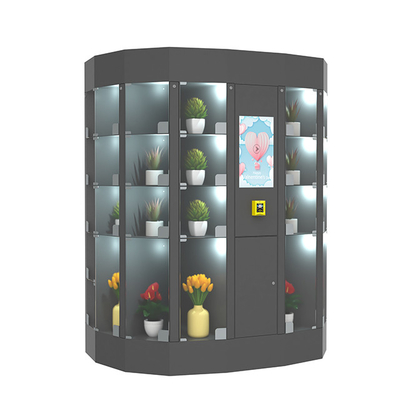 Le distributeur automatique de casier de fleur fraîche 240V avec frigorifient le système de refroidissement