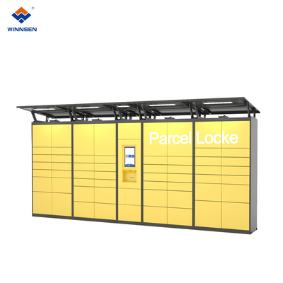 Medicine Parcel Delivery Locker For Hospital With Touch Screen And Remote Control