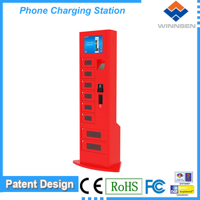 Distributeurs automatiques de station de charge de téléphone portable de casiers de téléphone portable de Digital