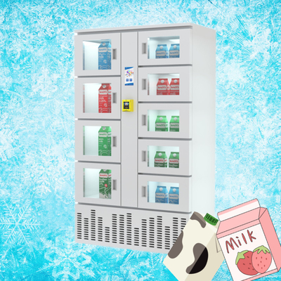 casiers intelligents réfrigérés efficaces de nourriture de Winnsen du distributeur automatique 240V