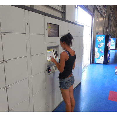 Réservoirs automatiques de vente de gaz Porte transparente avec fonction d'échange