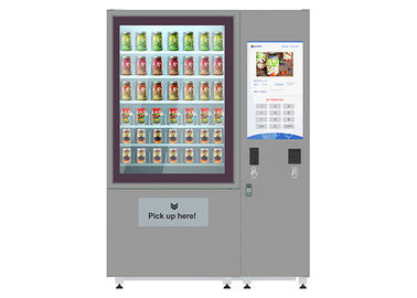 32 pouces annonçant les distributeurs automatiques frais de salade d'écran d'affichage à cristaux liquides avec le système d'ascenseur