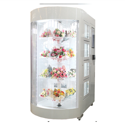 Distributeur automatique de bouquet d'ODM de fleur fraîche de Winnsen avec le système de refroidissement