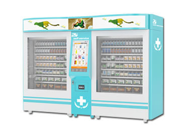 Distributeur automatique de pharmacie de nourriture de soins de santé de soin d'organisme de certification de FCC de la CE avec le système de gestion à télécommande