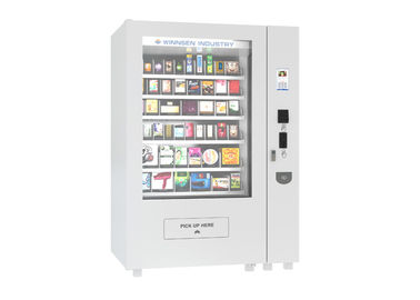 Distributeur automatique de marché de billet de pièce de service d'individu mini avec la Manche réglable de marchandises