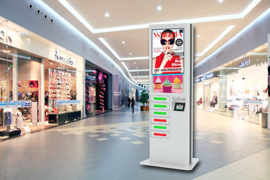 Kiosque de station de charge de téléphone portable de publicité commerciale, Signage de Digital d'écran d'affichage à cristaux liquides de 42 pouces