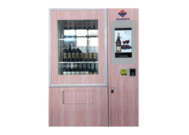 Distributeur automatique intelligent de vin de bière avec annoncer l'affichage à cristaux liquides et la pièce de monnaie /Bill/le lecteur carte de crédit