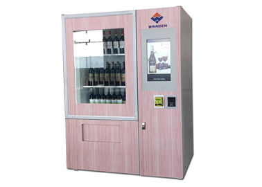 Distributeur automatique approuvé de pot de salade de vin de FCC de la CE avec la fonction à télécommande