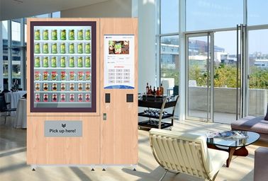 Distributeurs automatiques faits sur commande de salade de fruits/écran tactile congelé de distributeur automatique