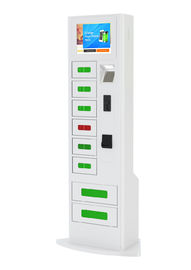 Station de charge de téléphone portable d'Access de carte de note de pièce de monnaie avec l'écran tactile pour le centre commercial