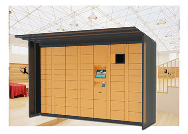 Emplacements automatiques de casier de colis de courrier, casiers électroniques de colis de la livraison de boîte aux lettres avec l'abri
