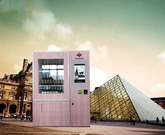 Kiosque frais de distributeur automatique de vins pour le supermarché avec l'écran tactile de 55 pouces