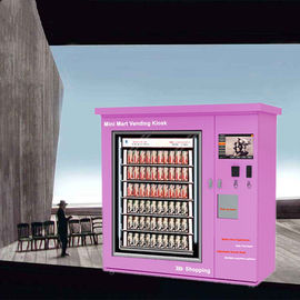 Kiosque automatique de distributeur automatique de marché d'anti vol mini pour des casse-croûte de boissons