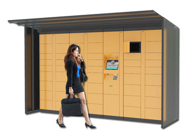 Casiers de location de bagage automatique de code barres, casiers électroniques d'intérieur pour le supermarché de parc