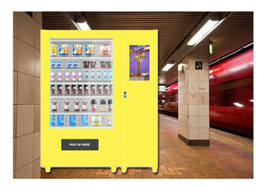 Casiers adaptés aux besoins du client de distributeur automatique de nourriture de repas pour la gare routière, distributeur automatique de sandwich