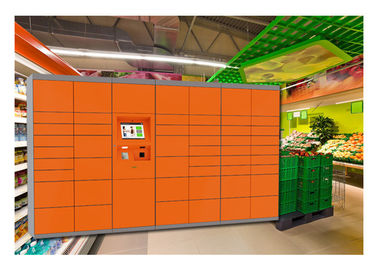 Casiers de location de Cabinet de centre commercial, casiers de stockage intelligents électroniques de code barres