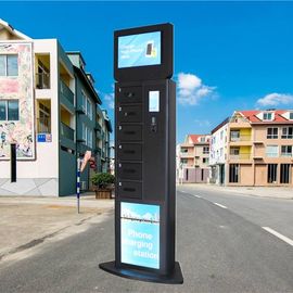 Kiosque de remplissage de casier de téléphone debout de style avec la technologie rapide de charge
