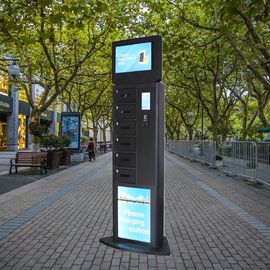 Kiosque de remplissage de casier de téléphone debout de style avec la technologie rapide de charge