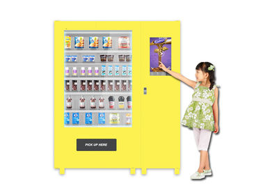 Le distributeur automatique de nourriture de supermarché de parc adaptent le distributeur automatique aux besoins du client de casse-croûte de biscuits