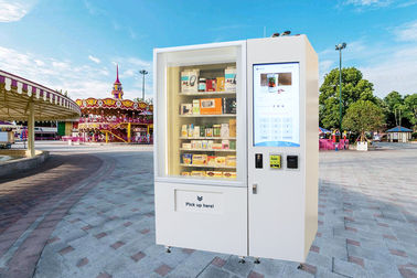 Distributeur automatique de réfrigérateur de pharmacie, distributeur automatique micro du marché avec la bande de conveyeur