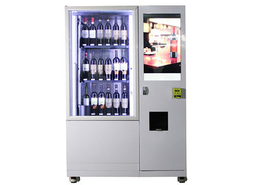 Distributeur automatique de vin de bouteille de convoyeur à bande d'hôtel avec le système d'ascenseur dans le lieu public