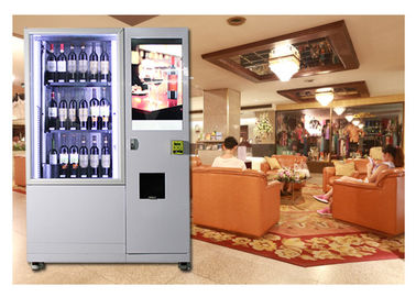 Distributeur automatique de jus de salade d'alcool avec l'ascenseur, distributeurs automatiques automatisés de service d'individu