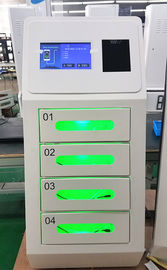 Station de charge fixée au mur de téléphone portable avec 4 portes de serrure de Digital pour l'aéroport de supermarché de banque