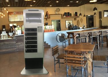 Kiosque de remplissage de station de casier de téléphone portable de restaurant de centre commercial de périphérique mobile intelligent de celulares avec la lumière UV