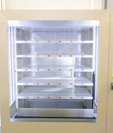 Distributeur automatique de réfrigérateur de pharmacie, distributeur automatique micro du marché avec la bande de conveyeur