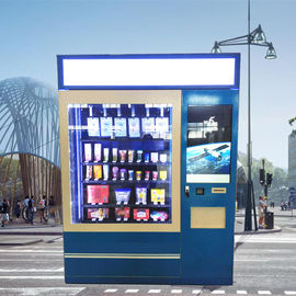 Distributeurs automatiques frais de produits de soin pour la peau d'huile de shampooing de parfum de lait de salade d'oeufs de service d'individu du magasin 24 avec le paiement de carte