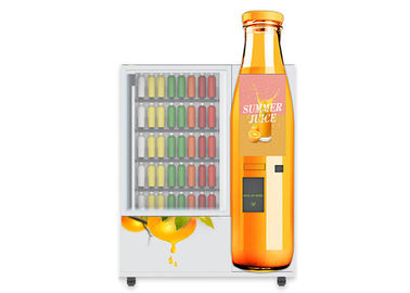 Distributeur automatique frais de jus de mini de marché d'ODM d'OEM à distributeur automatique de sandwich de salade d'Apple fruit orange de canneberge avec l'ascenseur