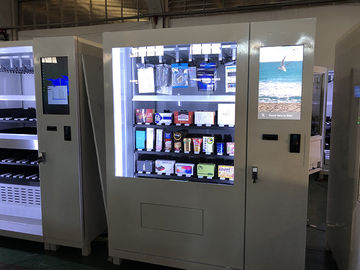 Distributeurs automatiques automatiques de boîte Refrigerated faits d'acier fiable avec l'ascenseur pour le petit gâteau de fruits de légumes de nourriture