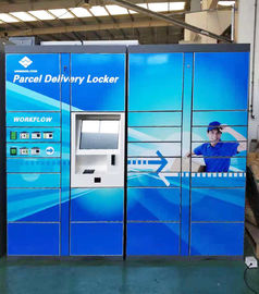 User Friendly Advanced Parcel Electronic Delivery Lockers With Barcode Scanner