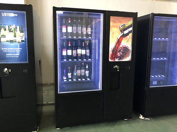 Distributeur automatique de bouteille de champagne de bière de vin mousseux de Commerical Mini Mart de lobby d'hôtel avec la Manche réglable innovatrice