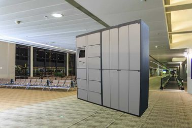 Casier de stockage de Hall de consignes automatiques de supermarché de station de train avec la fonction à télécommande de système futé de serrure
