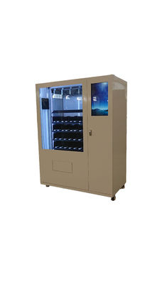 Kiosque de vente de vin de paiement par carte de crédit, distributeur automatique réfrigéré avec l'ascenseur