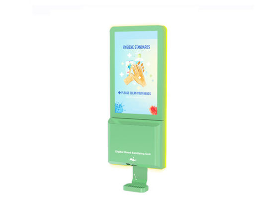 Distributeur automatique d'aseptisant de main d'essai de la température de Touchless