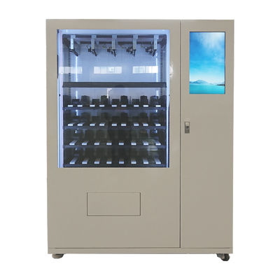 Distributeur automatique réfrigéré de casse-croûte de fruit de sandwich à lait pour la méthode de paiement de Non-contact de station de train de centre commercial